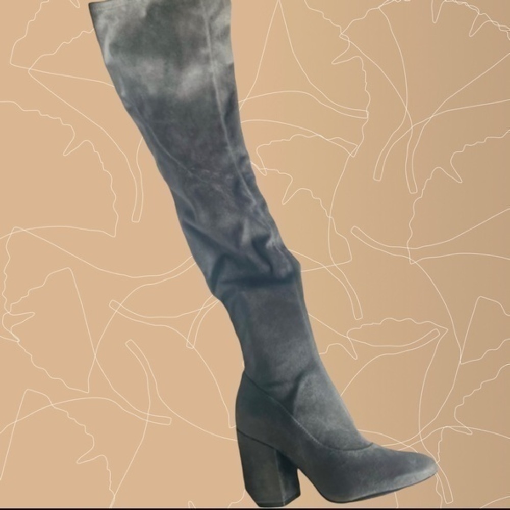 Marc Fisher Suede Over the Knee Boots - Picture 11 of 12